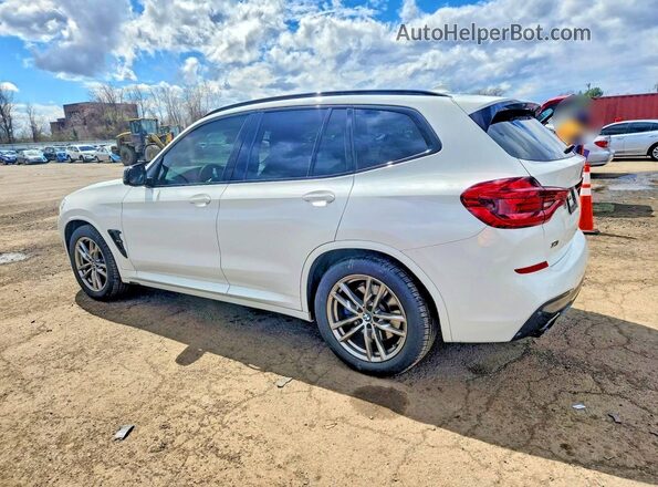 5UXTS3C52K0Z06930 2019 BMW X3 Белый Задняя левая четверть