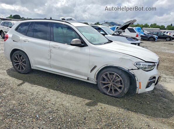 5UXTS3C54KLR72765 2019 BMW X3 White Przód prawy