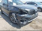 2020 Bmw X3 Sdrive30i Gray vin: 5UXTY3C01LLU72521