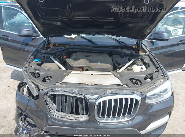 5UXTY3C01LLU72521 2020 BMW X3 Gray Widok z tyłu