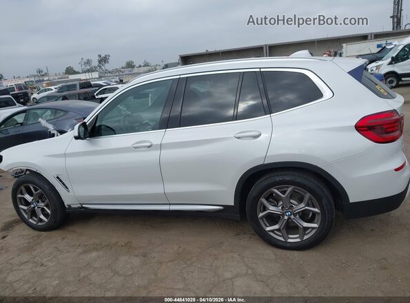 5UXTY3C02L9D67857 2020 BMW X3 White 