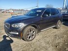 2021 Bmw X3 Sdrive30i Black vin: 5UXTY3C02M9F00330