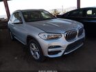 2021 Bmw X3 Sdrive30i Silver vin: 5UXTY3C03M9H02500