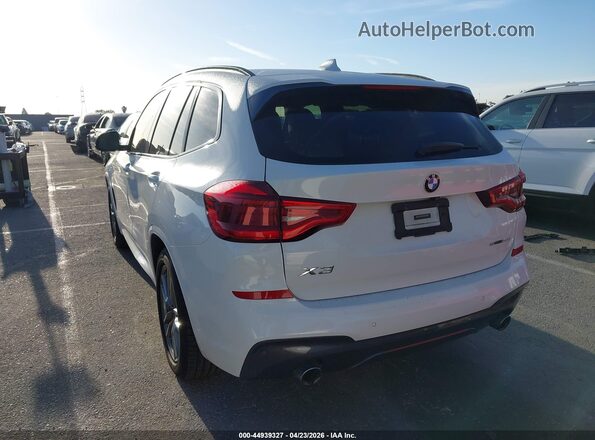 5UXTY3C06L9B39375 2020 BMW X3 White უკანა მარცხენა