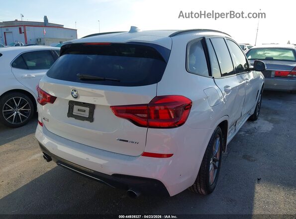 5UXTY3C06L9B39375 2020 BMW X3 White უკანა მარჯვენა