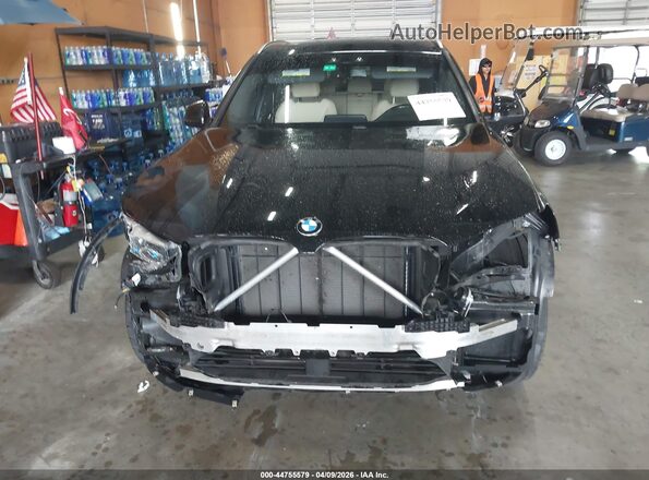 5UXTY3C08M9D79917 2021 BMW X3 Black უკანა სალონის ხედი