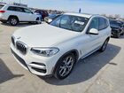 2021 Bmw X3 Sdrive30i White vin: 5UXTY3C08M9E39839