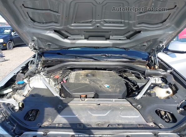 5UXTY5C00L9D35551 2020 BMW X3 Silver Հետևի տեսք