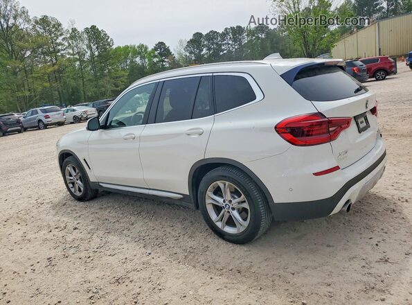 5UXTY5C01L9B75843 2020 BMW X3 White Tył lewy