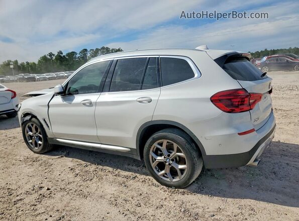 5UXTY5C02L9D31985 2020 BMW X3 Белый Задняя левая четверть