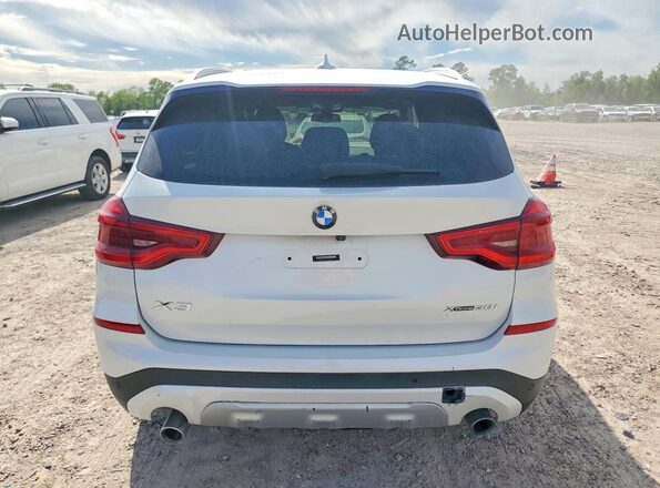 5UXTY5C02L9D31985 2020 BMW X3 Белый Вид сзади