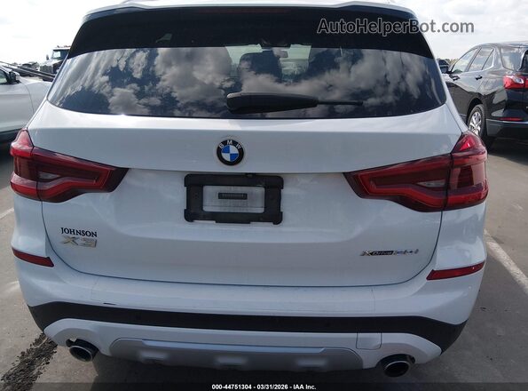 5UXTY5C03L9C41356 2020 BMW X3 White 