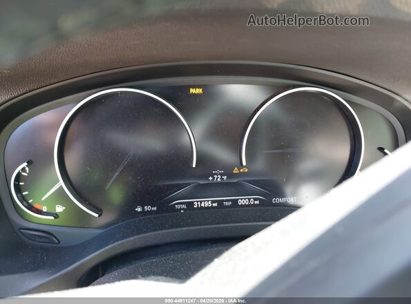 5UXTY5C04LLT33852 2020 BMW X3 Black უკანა სავარძლების ხედი