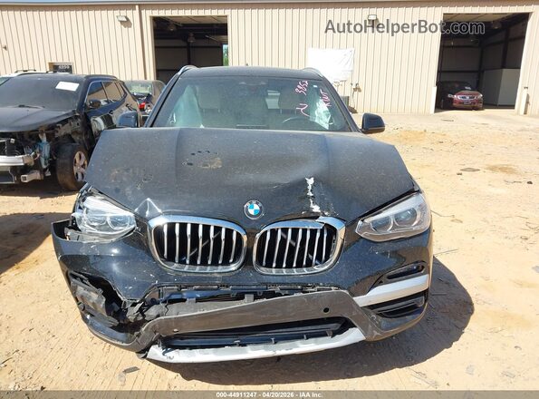 5UXTY5C04LLT33852 2020 BMW X3 Black ხელსაწყოთა პანელის ხედი