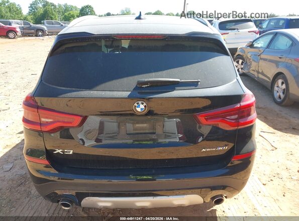 5UXTY5C04LLT33852 2020 BMW X3 Black 