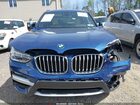 2020 Bmw X3 Xdrive30i Blue vin: 5UXTY5C05LLT33309