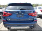 2020 Bmw X3 Xdrive30i Blue vin: 5UXTY5C05LLT33309