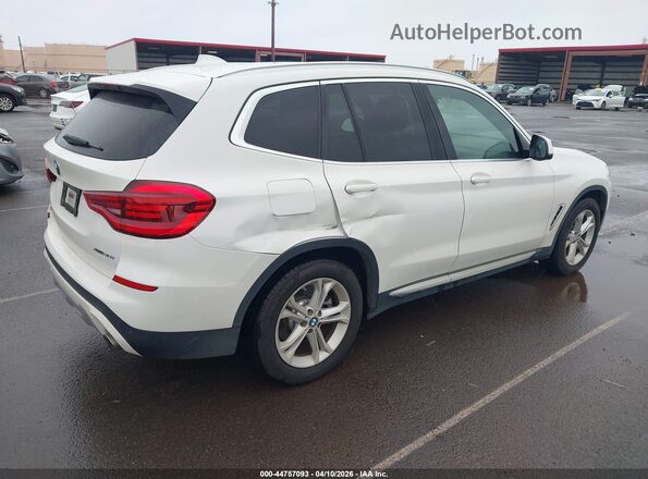 5UXTY5C0XL9C23131 2020 BMW X3 Белый Задняя правая четверть