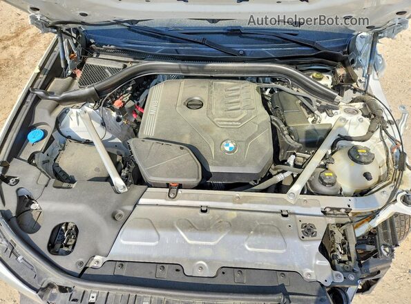 5UXTY5C0XL9D10155 2020 BMW X3 Белый Вид подкапотного пространства