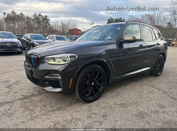 5UXTY9C07L9C80121 2020 BMW X3 Gray Przód lewy