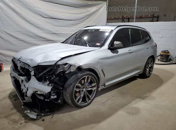 5UXTY9C09L9B48896 2020 BMW X3 Серебряный Передняя левая четверть