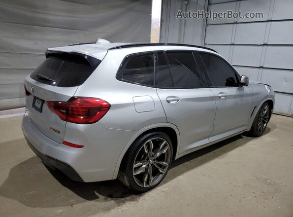 5UXTY9C09L9B48896 2020 BMW X3 Серебряный Задняя правая четверть