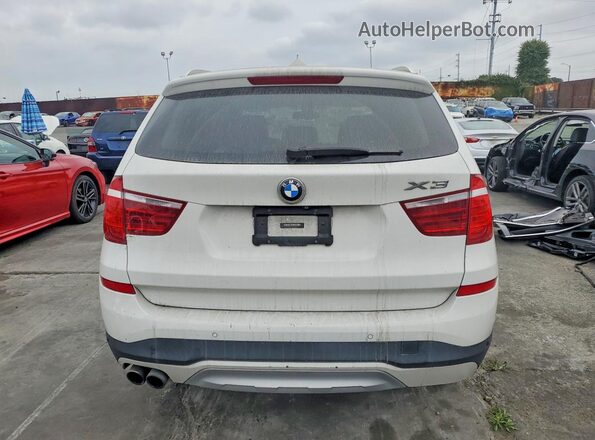 5UXWX9C32H0W72961 2017 BMW X3 Белый Вид сзади