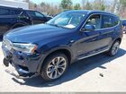 2017 Bmw X3 Xdrive28i Синий vin: 5UXWX9C56H0T08396
