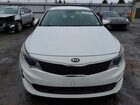 2016 Kia Optima Lx White vin: 5XXGT4L39GG065425