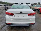 2016 Kia Optima Lx White vin: 5XXGT4L39GG065425