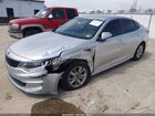 2016 Kia Optima Lx Серый vin: 5XXGT4L39GG072486
