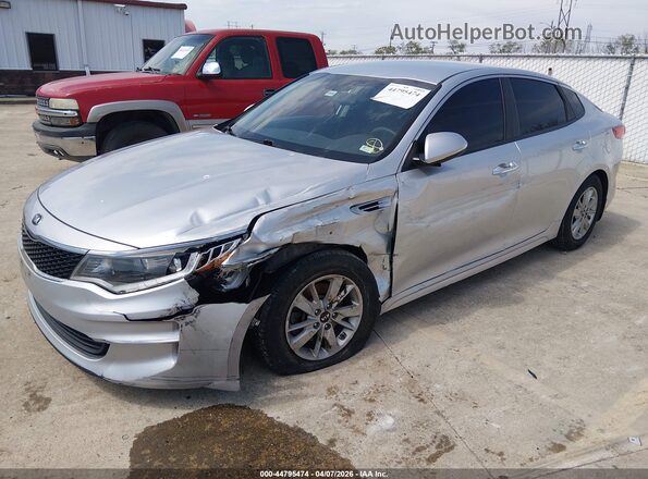 5XXGT4L39GG072486 2016 KIA OPTIMA Серый Передняя левая четверть