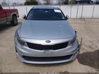 2016 Kia Optima Lx Серый vin: 5XXGT4L39GG072486