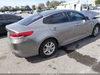 2016 Kia Optima Lx Серый vin: 5XXGT4L39GG099980