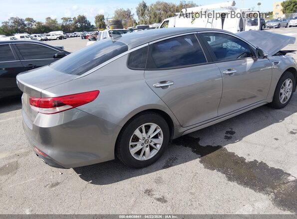 5XXGT4L39GG099980 2016 KIA OPTIMA Серый Задняя правая четверть