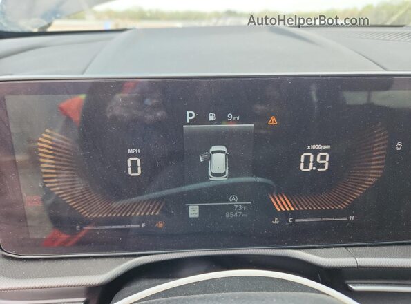 5XYK2CDFXTG403906 2026 KIA SPORTAGE Black Vista del cuadro de instrumentos