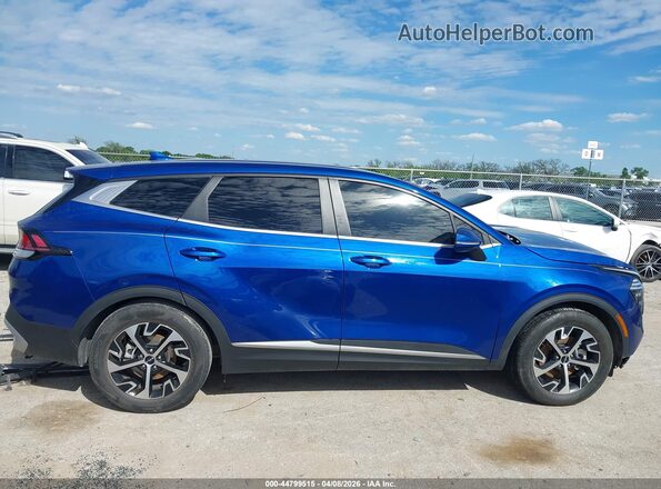 5XYK33DF0RG149435 2024 KIA SPORTAGE Blue უკანა სალონის ხედი