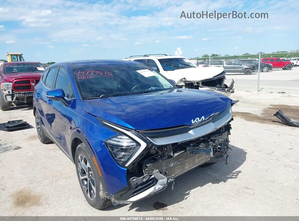 5XYK33DF0RG149435 2024 KIA SPORTAGE Blue წინა მარჯვენა
