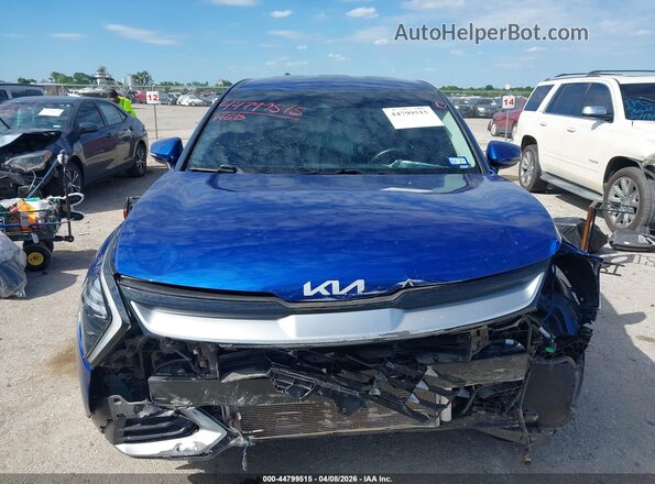 5XYK33DF0RG149435 2024 KIA SPORTAGE Blue ხელსაწყოთა პანელის ხედი
