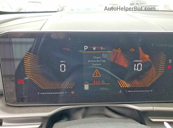 5XYK33DF0TG365549 2026 KIA SPORTAGE Черный Вид щитка приборов