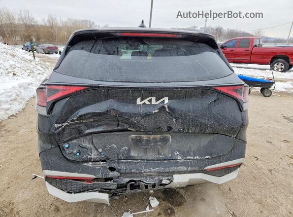 5XYK33DF2RG231179 2024 KIA SPORTAGE Black Rear view