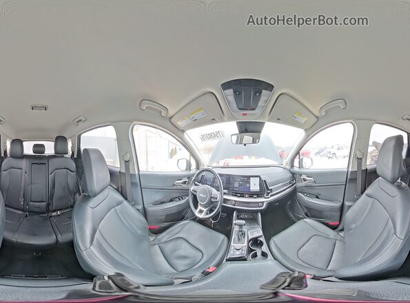 5XYK33DF2RG231179 2024 KIA SPORTAGE Black 360 interior view