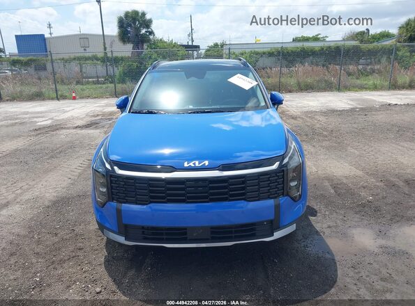 5XYK33DF5TG386767 2026 KIA SPORTAGE Синий Вид задней части салона