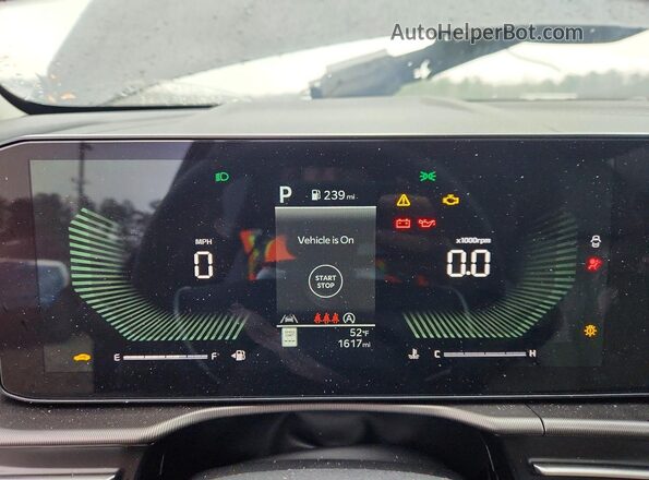 5XYK33DF8TG370370 2026 KIA SPORTAGE Черный Вид щитка приборов