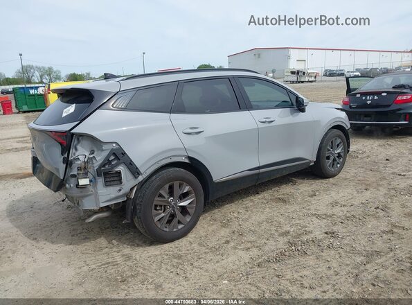 5XYK43DF3RG154884 2024 KIA SPORTAGE Серый Задняя правая четверть