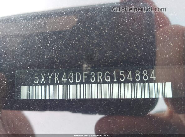 5XYK43DF3RG154884 2024 KIA SPORTAGE Серый 