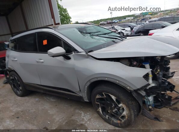 5XYK5CDF5RG222714 2024 KIA SPORTAGE Gray Widok wnętrza z tyłu