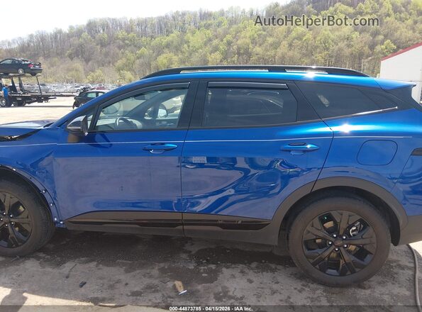 5XYK6CDF3SG273664 2025 KIA SPORTAGE Синий Панорамный вид салона 360°