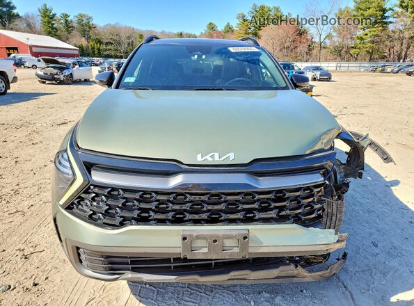 5XYK6CDF5RG204744 2024 KIA SPORTAGE Green Вид спереду