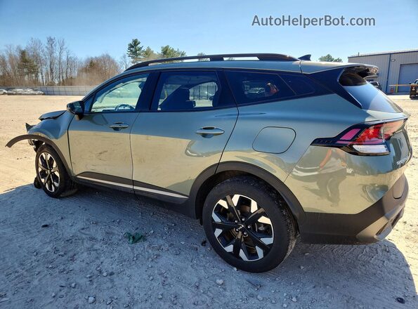 5XYK6CDF5RG204744 2024 KIA SPORTAGE Green Задня ліва чверть